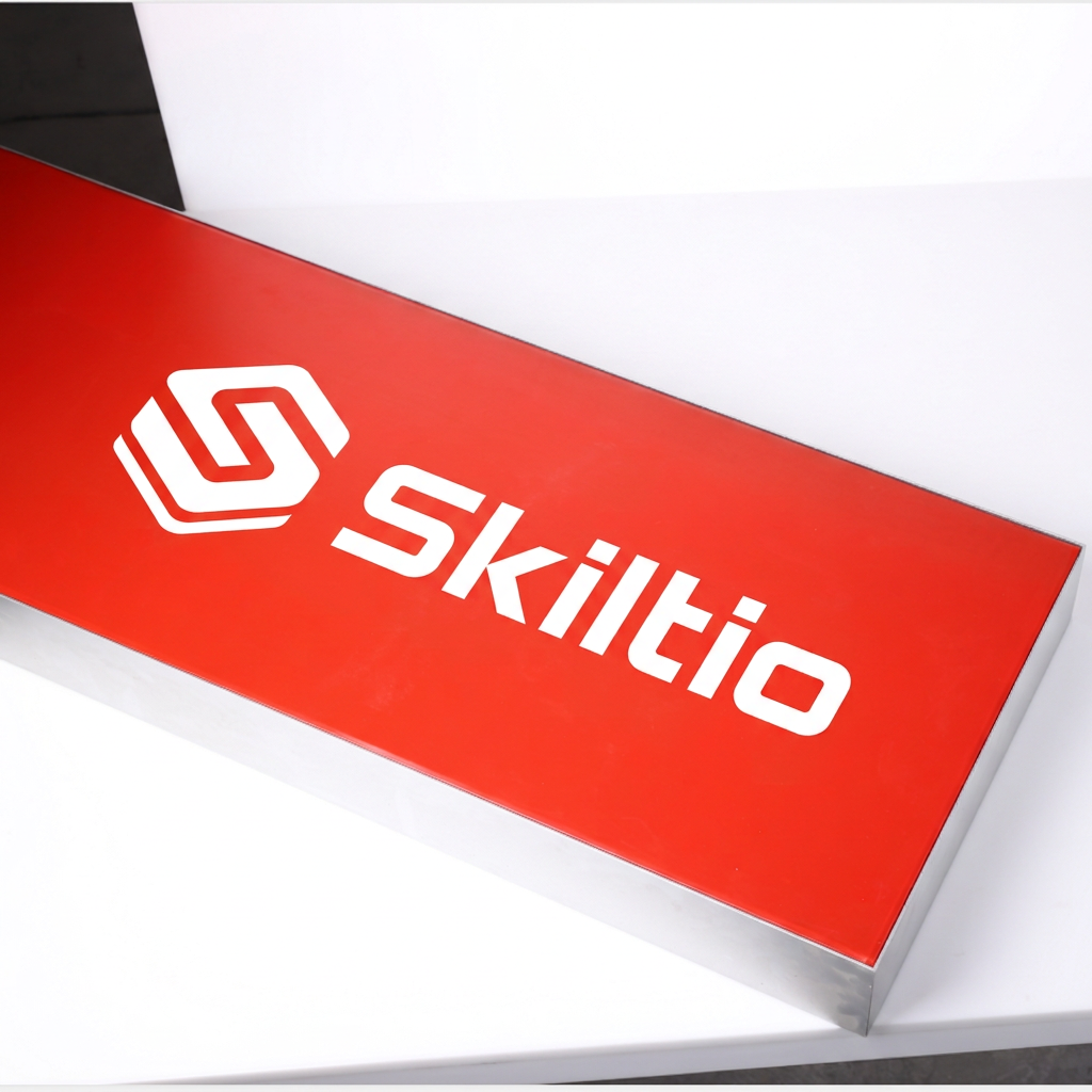 Aluminiums Stoflyskasse – Belyst Slim Profil Lyskasse